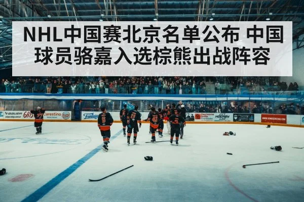 NHL中国赛北京名单公布 中国球员骆嘉入选棕熊出战阵容